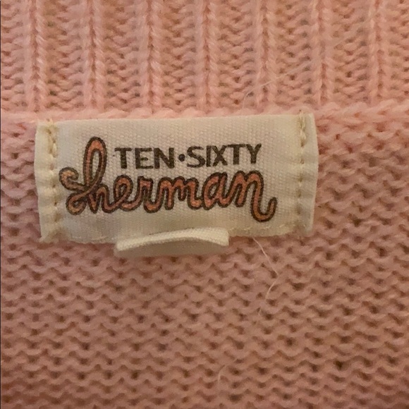 Pink Cat Christmas Sweater Meowy Christmas - Picture 2 of 6